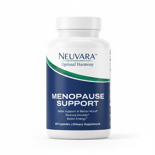NEUVARA Optimal Harmony menopause support supplement bottle with Wild Yam Extract